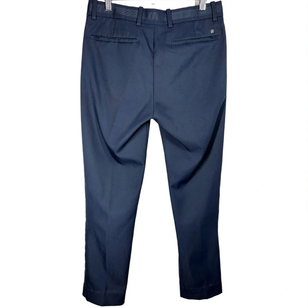 G/Fore Mens Chino Golf Performance Pants Size 30 Navy Blue Classic Tapered - Picture 5 of 11